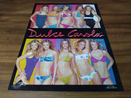 (pi226) Publicidad Nicole Neumann * Dulce Carola (Usado)