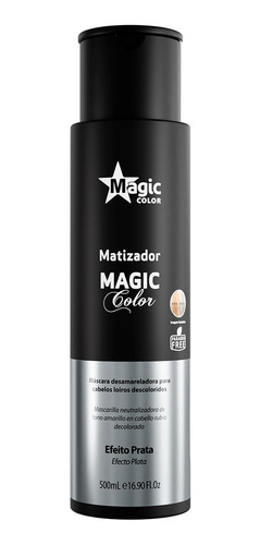 Imagem 2 de 6 de Magic Color Matizador Tradicional Efeito Prata 500ml