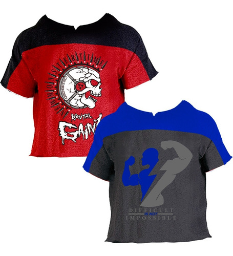 2 Sudaderas Brutal Gainz Difficult Is Not Impossible Genetic