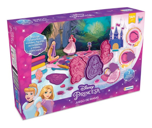 Set / Juego De Masas Y Moldes - Princesas - Disney