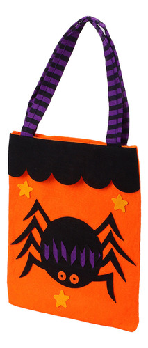 Bolsa De Halloween De Tela No Tejida Trick Or Treat Home