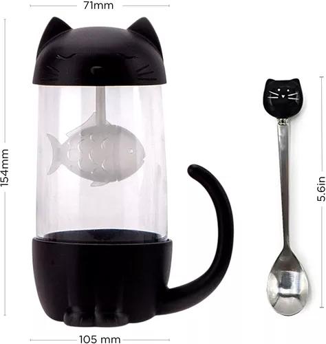 Taza con infusor Gatitos-Perritos