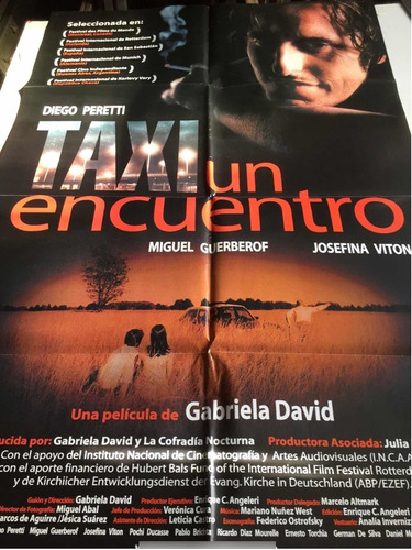 Poster Taxi Un Encuentro-diego Peretti 