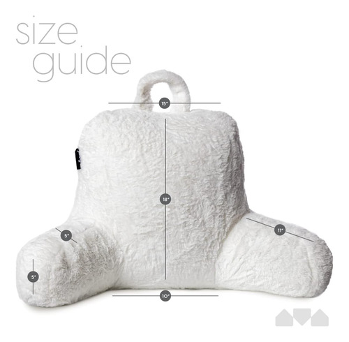 Almohada De Lectura Milliard Con Espuma Viscoelastica Tri...