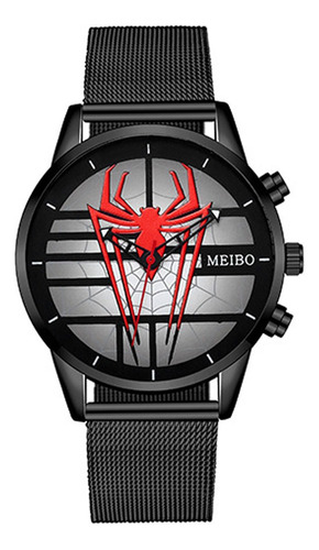 Reloj Araña Spider Meibo Acero Inoxidable Eslabones