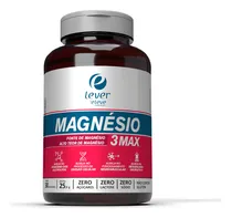 Comprar Suplemento Em Cápsula Eleve Suplementos Corpo E Mente Magnésio 3 Max Bisglicinato De Magnésio, Estearato De Magnésio, Taurato De Magnésio Magnésio 3 Max Sabor Without Flavor Em Frasco De 25.8g