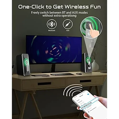 Altavoces De Computadora, Altavoces De Juegos 3 Modos D...