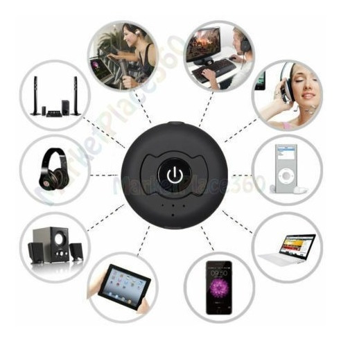 Transmisor Receptor Bluetooth 5.0 Multipunto Usb Aux Btswii0