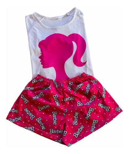 Pijama Corto Barbie Short + Remera