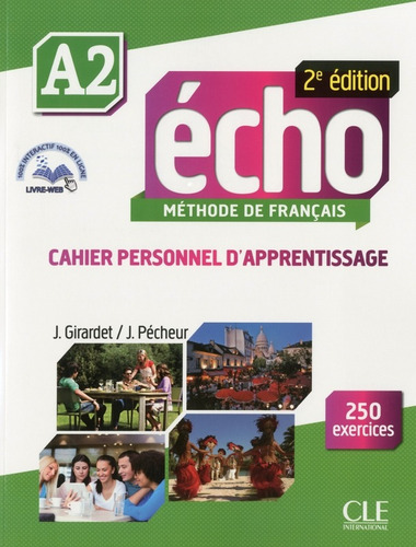 Echo A2 - Cahier D'apprendissage + Cd (2e.edition) 