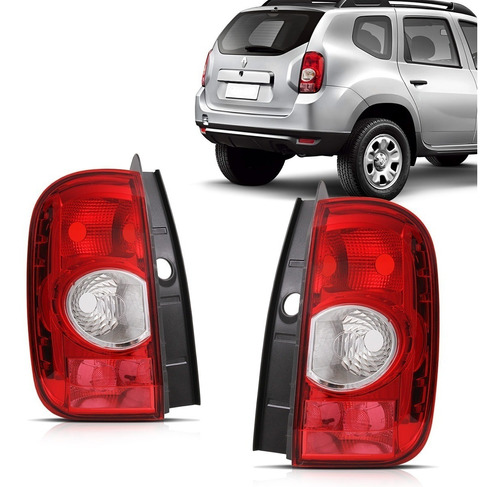 Lanterna Traseira Renault Duster 14 13 12 Bicolor