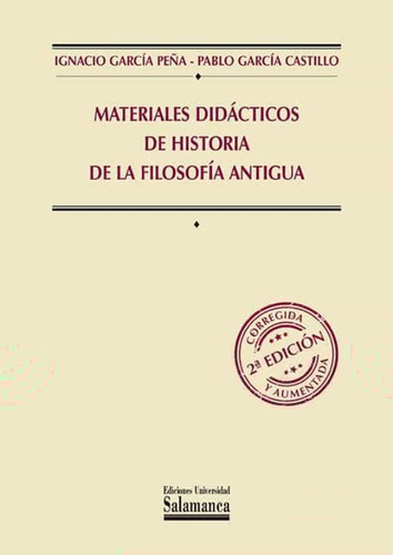 Materiales Didácticos De Historia Filosofía Antigua -  - 