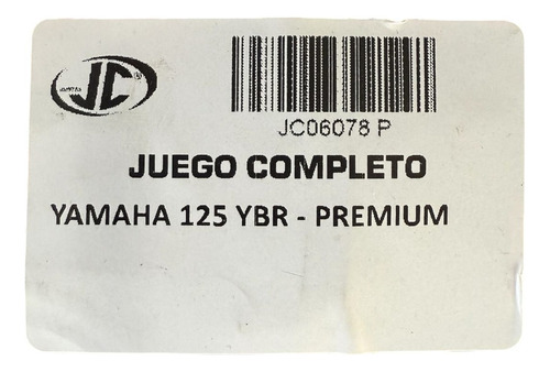 Junta De Motor Jc Yamaha Ybr 125