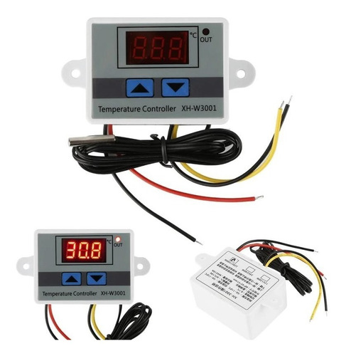 Imagen 7 de 10 de Termostato Incubadora Xh-w3001 Controlador De Temperatura