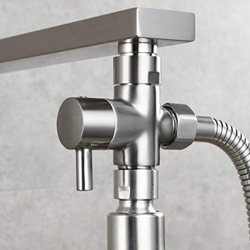 Válvula De Control De Flujo De Ducha G1/2puLG 3 Vías Latón,