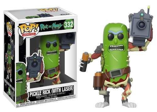 Figura de acción  Rick Sanchez Pickle Rick with Laser 27862 de Funko Pop! Animation