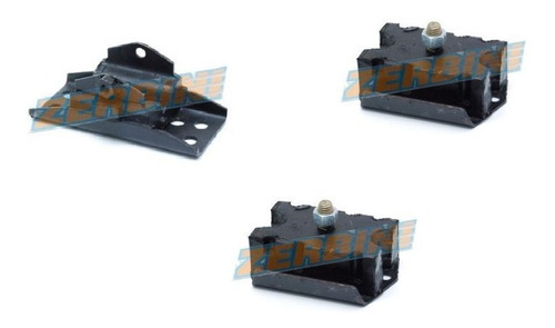 Kit 3 Soportes Delantero De Motor Perkins 6 Ford F-350