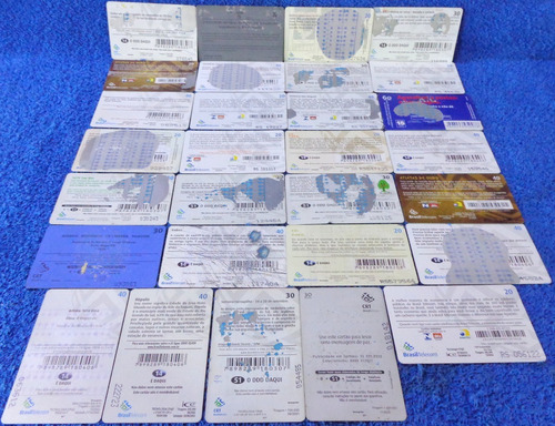 Imagem 4 de 5 de Cartão Telefônico Original 29 Unidades Pronta Entrega