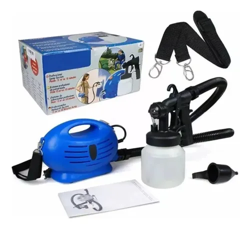 Maquina Pistola De Pintar Pulverizador Con Compresor