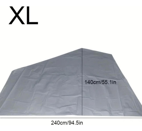 Funda Motocicleta Cubierta Impermeable Extragrande 140*240cm