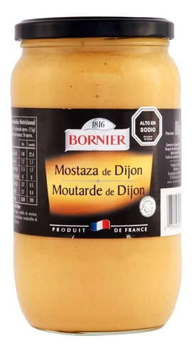 Mostaza Dijón Bornier X 850grs