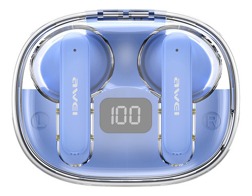 Audifonos Awei T86 Enc Tws In Ear Bluetooth Azul