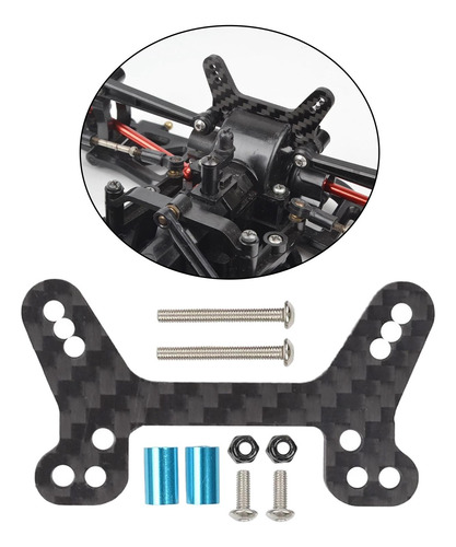 2 Amortiguadores Delanteros Y Traseros De Carbono Rc Para