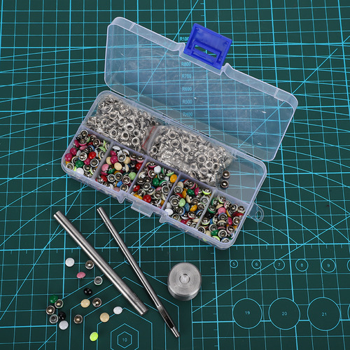 Juego De Remaches Redondos Para Hongos, Color Latón, 380