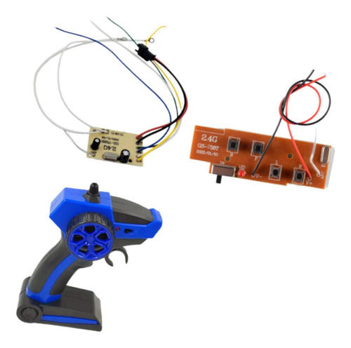Soporte De Control Remoto Rc Rango De 80 Metros Con Azul