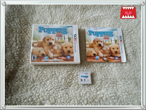 Jogo Puppies 3d Nintendo 3ds Original Mídia Física 