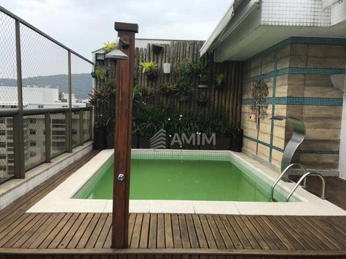 Cobertura Com 4 Dormitórios À Venda, 315 M² - Charitas - Niterói/rj - Co0280
