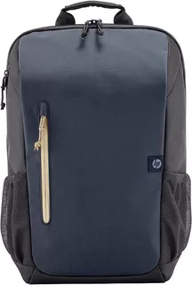 Mochila Hp Porta Laptop De 15.6 Pulgadas Impermeable Ligera Color Azul