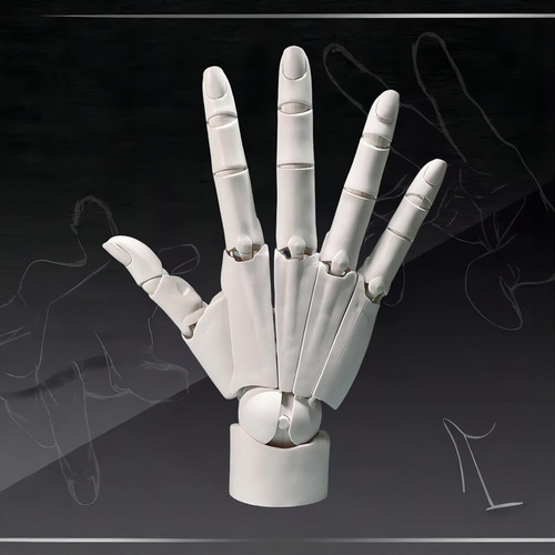 Modelo De Mano Para Dibujo Flexible Ajustable Multifunción