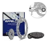 Comprar Kit Relação Nxr160 Bros Corrente Com Retentor Riffel 2018