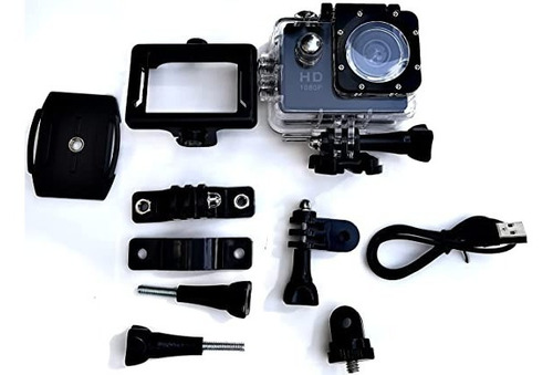 Camara Deportiva Ultra Hd Sumergible Tipo Go Pro + Regalo Sd