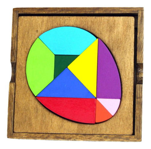5 Rompecabezas De Geometría De Rompecabezas De Juguete Para