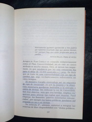 Fuegos De Artificio Plan Convertibilidad Daniel Muchnik