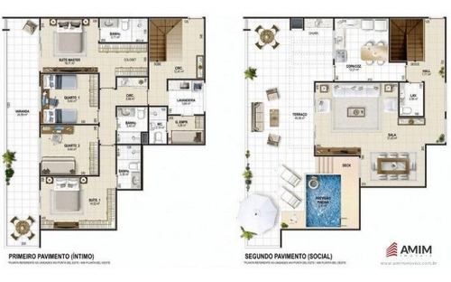 Imagem 24 de 30 de Cobertura Com 4 Dormitórios À Venda, 298 M² Por R$ 1.900.000,00 - Piratininga - Niterói/rj - Co0460