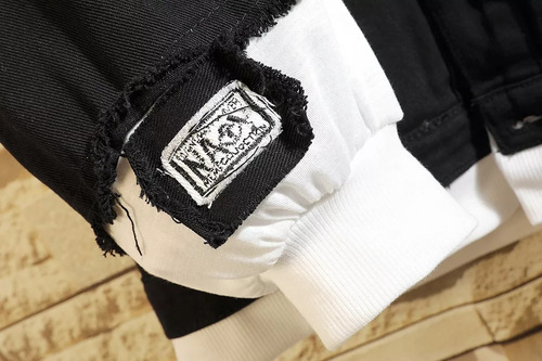 Versión Coreana De Los Hombres De Mezclilla Casual Chaqueta