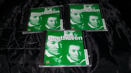 Beethoven Los Grandes De La Musica Clasica X 3 Cd's