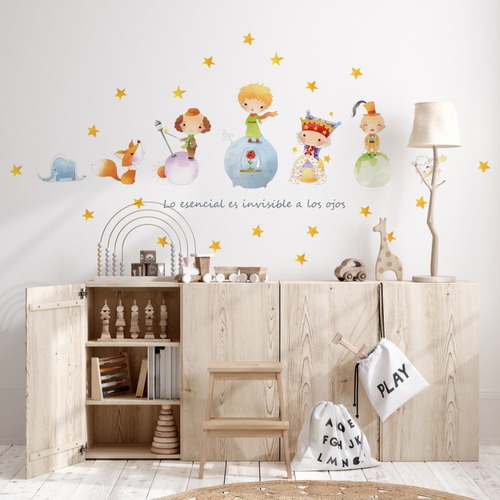 Vinilos Decorativos Infantiles El Principito Acuarela Acu07a