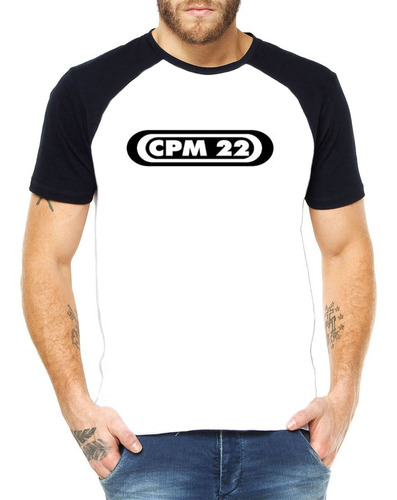 Camiseta Raglan Cpm 22 100% Poliéster