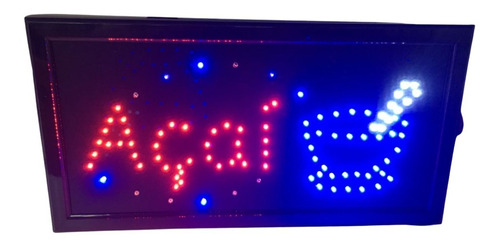 Placas Luminoso Quadro Led Letreiros Luminária Decoração J