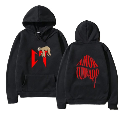 Sudadera Hoodie Corridos Tumbados Con Gorro