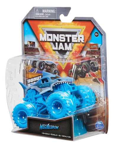 Monster Jam, Camión Monstruo Oficial Megalodon, Vehículo Fun