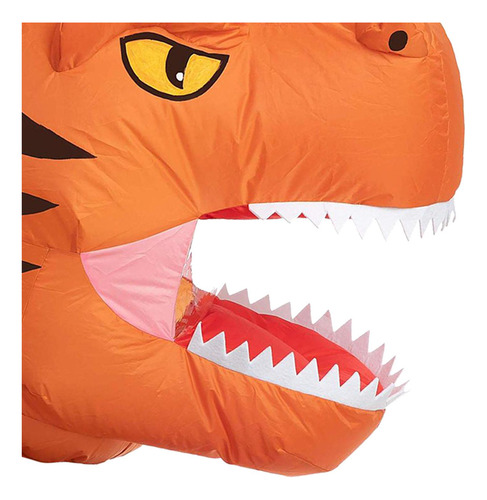 Máscara Inflable De Halloween, Accesorio De Dinosaurio