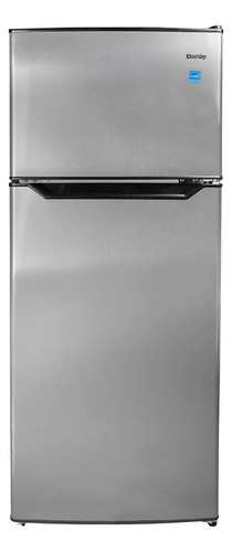 Frigobar Refrigerador Plateado 4.2 Pie