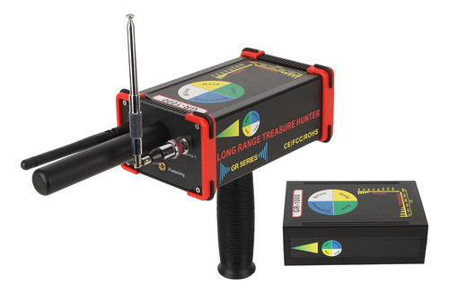 Detector Portátil De Metales Y Oro De Largo Alcance, 433 Mhz
