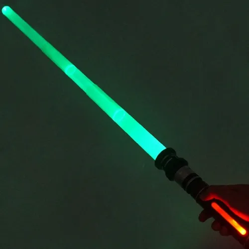 Espada Láser Retráctil Luke Light Sable De Star Wars De Pqbd