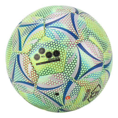Balón De Fútbol Brillante, Tamaño 5, Bolas Luminosas Resiste